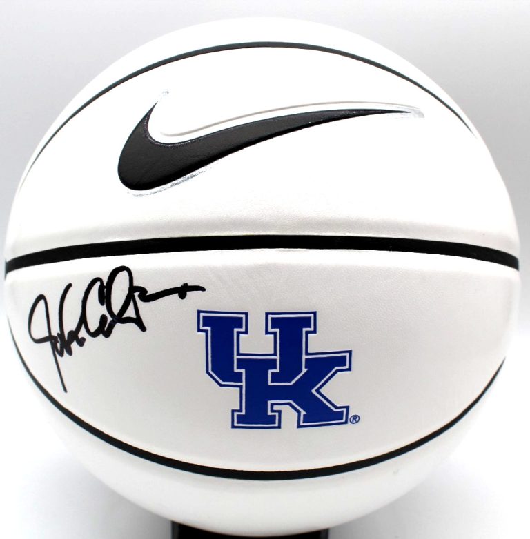 John Calipari Signed Kentucky Wildcats Nike Basketball W/Beckett BAS COA BU41293