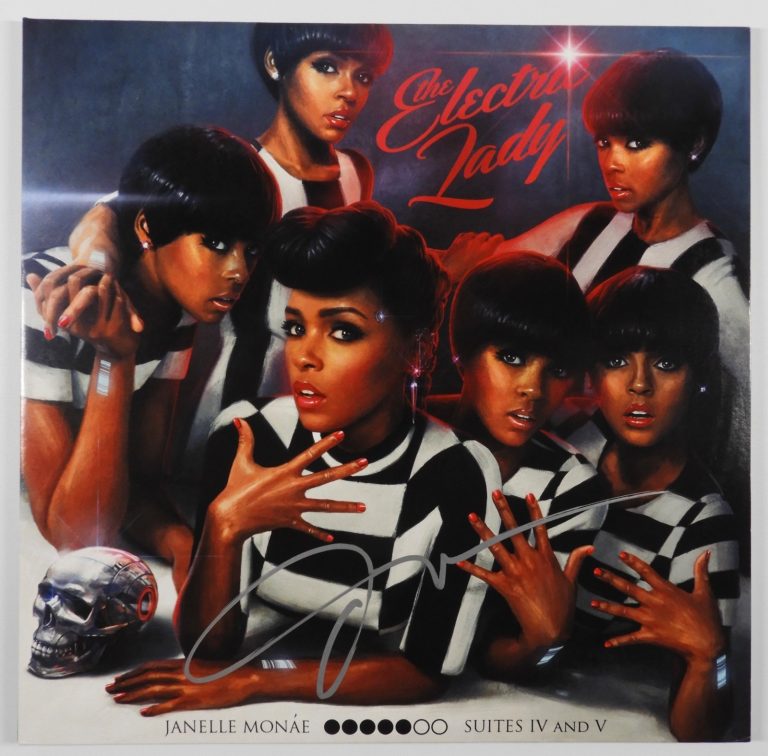 Janelle Monae JSA Autograph Signed Album Vinyl Record The Electra Lady