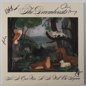 The Decemberists Signed Autograph JSA Album Record Vinyl As It Ever Was