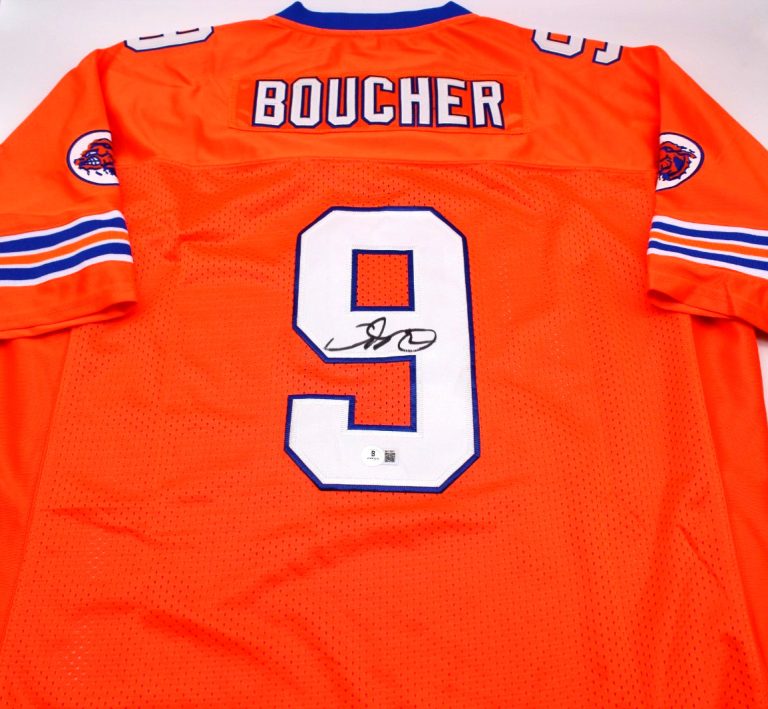 Adam Sandler Signed Waterboy Jersey Bobby Boucher W/Beckett BAS COA BV13321