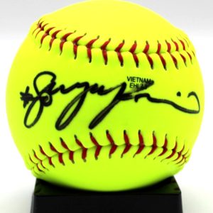 Megan Faraimo Signed UCLA USA Talons Softball w/Beckett BAS COA BV13368