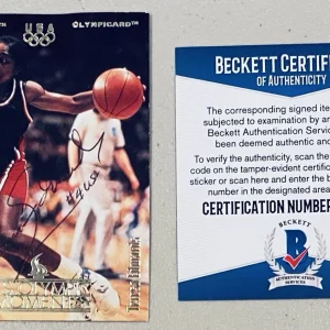 Teresa Edwards Signed Autographed 1996 Upper Deck Olympicard Card #13 Beckett