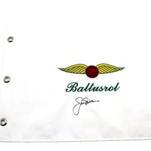 Jack Nicklaus Signed Baltusrol Golf Flag 1967 US Open w/BAS LOA AE38952