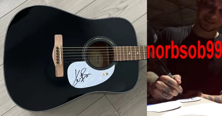 KANE BROWN SIGNED AUTOGRAPH 41