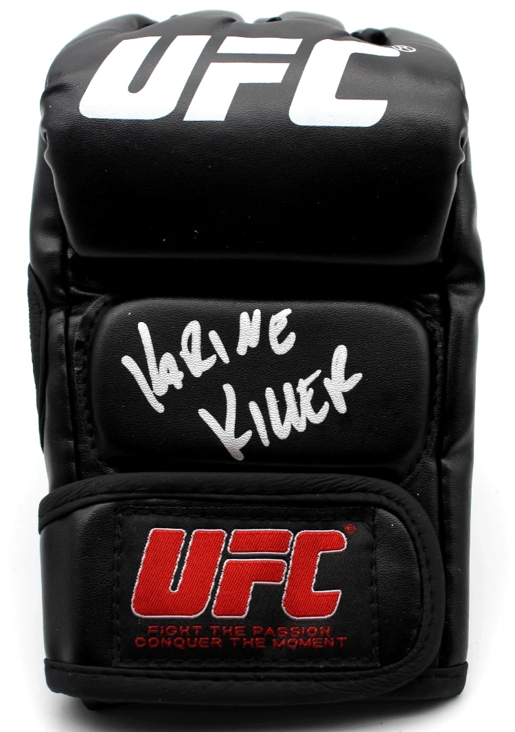 Karine Silva Signed UFC Training Glove MMA w/Beckett COA BAS BT56350