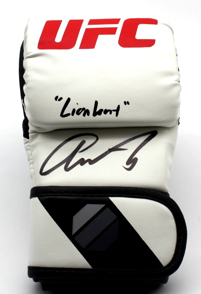 Anthony Smith Signed UFC Training Glove MMA w/Beckett COA BAS BT56353