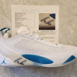 Luka Doncic Signed Jordan Luka 1 Shoe w/ JSA LOA #YY04987 Dallas Mavericks