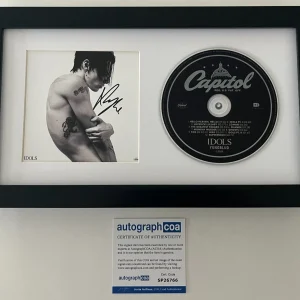 YUNGBLUD SIGNED IDOLS FRAMED & MATTED CD & AUTOGRAPH COA ACOA