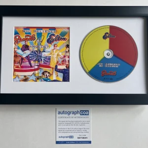 BRANDI CARLILE SIGNED WHO BELIEVES IN ANGELS FRAMED CD w/ AUTOGRAPH ACOA COA