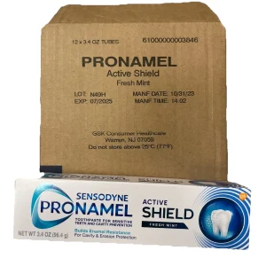 Sensodyne Pronamel LOT 12 Active Shield Enamel Toothpaste Fresh Mint 3.4oz READ