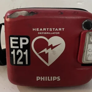 Philips HeartStart FRx AED Defib w/ Battery (07-28), Pads, More