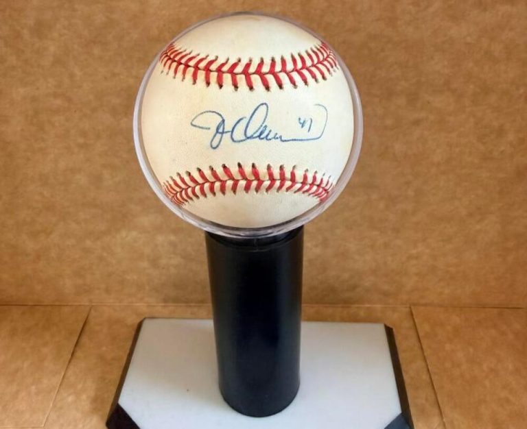 JESSE OROSCO METS/DODGERS SIGNED AUTOGRAPHED M.L. BASEBALL BECKETT AUTH