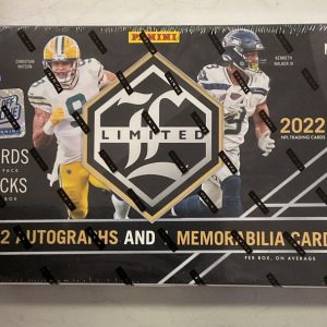 2022 PANINI LIMITED NFL FOOTBALL HOBBY BOX FOTL FIRST OF THE LINE FACTORY SEALED