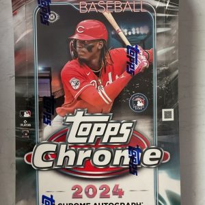 2024 TOPPS CHROME BASEBALL HOBBY BOX