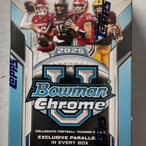 2025 Bowman Chrome U Football Blaster Box