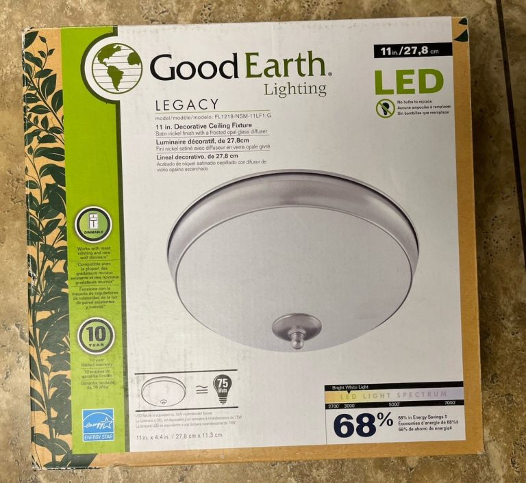 NEW Good Earth Lighting Legacy 11