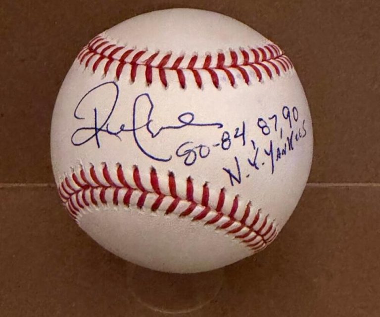 DAVE CASH 80-84,87.90 NY YANKEES SIGNED AUTO M.L. BASEBALL BECKETT AUTH