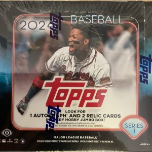 2024 Topps Baseball Series 1 Hobby Jumbo Box Sealed (10 Packs)