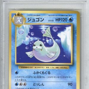 2016 Pokemon Japanese Expansion 20th Anniversary 27 Dewgong 1st Edition PSA 9
