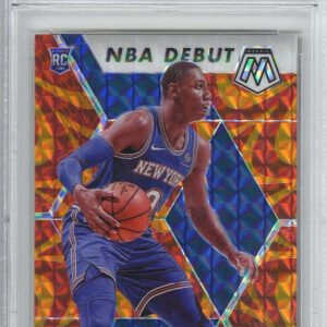 2019 Panini Mosaic 270 RJ Barrett Reactive Orange PSA 9