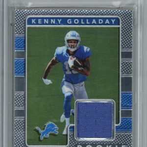 2017 Panini Donruss Optic Rookie Phenom Jersey 26 Kenny Golladay PSA 10