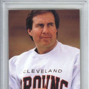 1991 Proline Portraits Bill Belichick Autograph PSA Auto 9