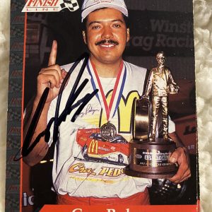 Cruz Pedregon Signed Trading Card Nhra Drag Racing Legend Autographed