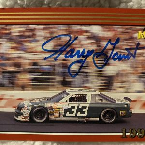Harry Gant signed Trading Card Autographed Nascar