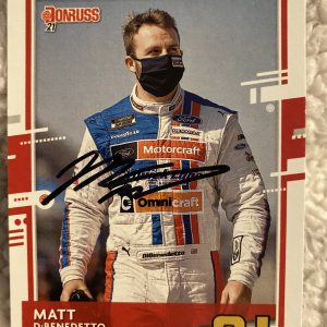 Matt DiBenedetto Signed Trading Card Nascar Racing Autographed