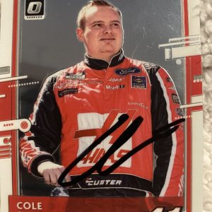 Cole Custer Signed Trading Card Nascar Racing Autographed