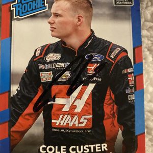 Cole Custer Signed Trading Card Nascar Racing Autographed