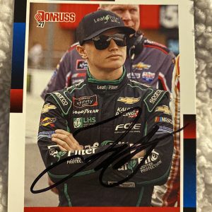 Justin Haley Signed Trading Card Nascar Racing Autographed