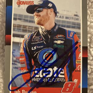 Jeb Burton Signed Trading Card Nascar Racing Autographed