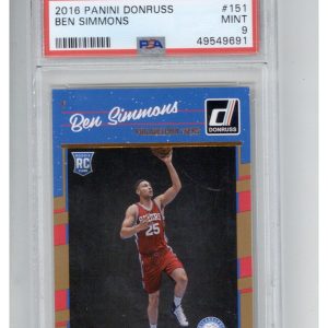 2016 Panini Donruss Ben Simmons PSA 9