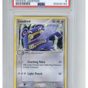 2004 Pokemon EX Hidden Legends Reverse Foil Loured PSA 6