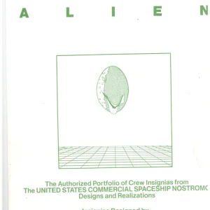1980 Alien Movie Portfolio of Crew Insignia Concept Kit