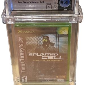 Tom Clancy's Splinter Cell 1st Print Xbox 2002 WATA 9.4 A