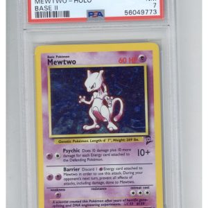 2000 Pokemon Game Base II 10 Mewtwo-Holo PSA 7