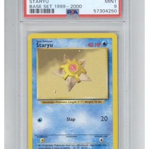 1999 Pokemon Game 65 Staryu Base Set 1999-2000 PSA 9