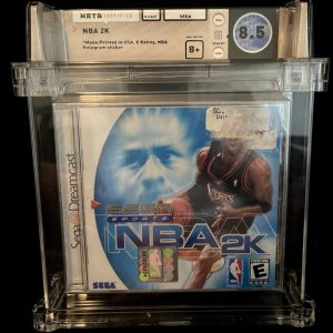 Dreamcast NBA 2K Sealed WATA 8.5 B+