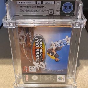 N64 Tony Hawks Pro Skater 2 Pal Sealed WATA 7.5 A