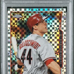 2014 Topps Chrome 125 Paul Goldschmidt X-Fractor PSA 9