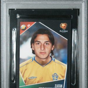 2004 PANINI UEFA EURO 197 ZLATAN IBRAHIMOVIC PSA 9