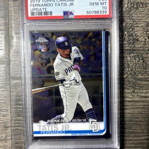 2019 Topps Chrome Update Fernando Tatis Jr PSA 10