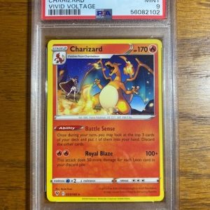 2020 Pokemon Vivid Voltage Charizad 25 PSA 9