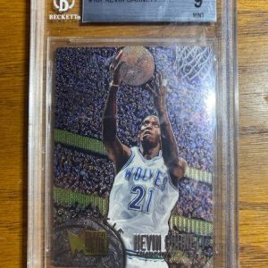 1995 Metal Kevin Garnett BGS 9