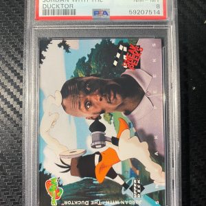 1996 UD Space Jame Jordan With the Ducktor 51 PSA 8