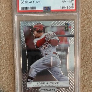 2012 Panini Prizm Jose Altuve PSA 8