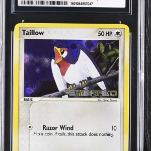 2005 Taillow 68/106 EX Emerald Reverse Holo CGC 10