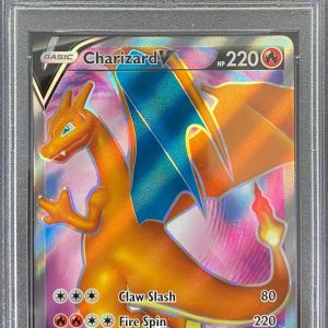 2020 Pokemon Champions Path ETB Charizard V 050 PSA 8